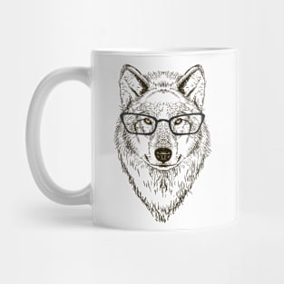 wolf head Mug